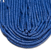 Blue Lava Gemstone Rondelle Heshi Slice 4X2MM 6X3MM Loose Beads (D645)