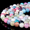 Multi Color Jade Gemstone Round 8MM Loose Beads (D509)