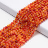 Carnelian Red Jade Gemstone Round 6MM Loose Beads 14.5 inch Full Strand (80020210-D627)