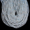 Natural Topaz Gemstone Grade AA Micro Faceted Round 5MM Loose Beads (P115)