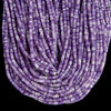 Natural Lepidolite Gemstone Heshi Rondelle Slice 4X2MM Loose Beads 14.5 inch Full Strand (80019469-P105)