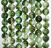 6mm Crystal Quartz Gemstone Phantom Green Grade AAA Round Loose Beads 15 inch Full Strand (80006882-A227)