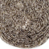 Natural Smoky Quartz Gemstone Grade AAA 3MM Micro Faceted Round Loose Beads 15 inch Full Strand (80018167-P93)
