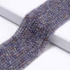 Natural Iolite Gemstone Grade AA Round 3MM 4MM 5MM 6MM Loose Beads 15 inch Full Strand (P117)