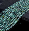 Turquoise Green Granite Gemstone Faceted Rondelle 4X3MM Loose Beads 13.5 inch Full Strand (80019530-P109)