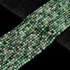 Natural Colombia Emerald Gemstone Grade A Micro Faceted Round 4MM Loose Beads (P119)