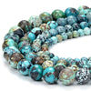 Natural Turquoise Gemstone Round 2MM 3MM 4MM 5MM 6MM Loose Beads (P84)