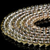 Natural Lemon Smoky Quartz Gemstone Round 6MM 8MM Loose Beads (D550)