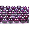 Natural Purple Fluorite Gemstone Grade AAA Round 6MM 8MM Loose Beads (D492)