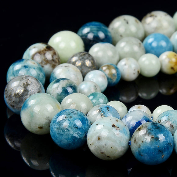 Natural Rare Hackmanite UV Reactive Fluorescent Gemstone Grade AAA Round 6MM 8MM 9MM 10MM Loose Beads (D373)