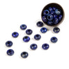 Lapis Lazuli Gemstone Large Hole Beads Rondelle Donut 14MM BULK LOT 2,6,12,24,50 Beads (80021197-S63)