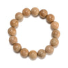 Natural Aromatic Sandalwood Round Bracelet 6MM 8MM 10MM 12MM 7.5 inch Strand (S58)