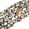 Natural Ocean Agate Gemstone Stick Pebble Chip 9-17MM Loose Beads (D714)