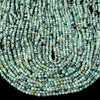 Natural Variscite Gemstone Grade AA 3MM Micro Faceted Round Loose Beads 15 inch Full Strand (80018163-P93)