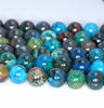 6mm Multicolor Chrysocolla Gemstone Grade A Round Loose Beads 15 inch Full Strand (80004699-726)