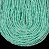 Amazonite Green Color Jade Gemstone Round 4MM Loose Beads 14.5 inch Full Strand (80020068-D616)
