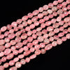 Natural Madagascar Rose Quartz Gemstone Grade AAA Pebble Nugget Granule 6-8MM 8-10MM Loose Beads (D600)