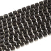 Lava Gemstone Faceted Round Tube Hexagon 12X8MM Loose Beads (D725)