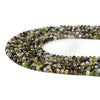 Natural Green Tourmaline Gemstone Grade A Micro Faceted Round 4MM Loose Beads (P119)