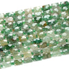 Natural Green Lepidolite Gemstone 10X14MM Micro Faceted Rectangle Loose Beads (D418)