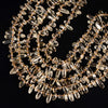 Natural Smoky Quartz Gemstone Stick Pebble Chip 9-17MM Loose Beads (D713)