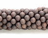 6mm 108PCS Natural Matte Ebony Black Sandalwood Prayer Buddha Mala Meditation Beads Round Loose Beads BULK LOT (80005379-400)