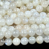 Natural Rainbow Moonstone Gemstone Round 5MM 6MM 7MM 9MM 10MM 11MM 12MM 13MM 14MM 15MM 16MM Loose Beads (D516)