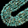 100% Genuine Natural Turquoise Blue Green Gemstone Pebble Nugget Chip 8-16MM 10-17MM 20-26MM Loose Beads (D433)