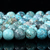Natural Rough Turquoise Gemstone Round 5MM 5-6MM 6MM Loose Beads (D492)