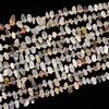 Natural Botswana Agate Gemstone Stick Pebble Chip 9-17MM Loose Beads (D713)