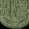 Natural Rare Green Apatite Gemstone Grade AAA Micro Faceted Round 2MM 3MM 4MM Loose Beads 15 inch Full Strand (P100)