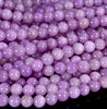Lavender Pink Persian Jade Gemstone Round 4MM 6MM 8MM 10MM Loose Beads (D573)