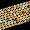 Natural Amazonite Gemstone Faceted Round Tube Hexagon 10X8MM Loose Beads (D721)