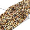 Natural Turquoise Gemstone Grade A Micro Faceted Round 3MM 4MM Loose Beads 15 inch Full Strand (P95)