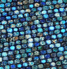 Blue Sea Sediment Imperial Jasper Gemstone Rectangle Tube 5-7MM Loose Beads (D517)