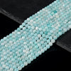 Mint Blue Jade Gemstone Round 6MM Loose Beads 14.5 inch Full Strand (80020221-D628)