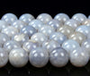 Natural Rare Madagascar Blue Rose Quartz Gemstone Grade AAA Round 6MM 8MM 10MM Loose Beads (D456)