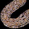 Natural Ametrine Gemstone Pebble Nugget 6-8MM 8-10MM Loose Beads (D466)