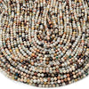 Natural Amazonite Gemstone Grade A 4MM Micro Faceted Round Loose Beads 15 inch Full Strand (80018242-P99)