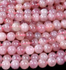 Natural Madagascar Rose Quartz Gemstone Grade AA Round 7MM 9MM 10MM 11MM Loose Beads (D502)