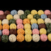 Multi Color Lava Gemstone Round 4MM 6MM 8MM 10MM Loose Beads (D639)