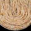 Natural Citrine Gemstone Grade A Micro Faceted Round 2MM 3MM 4MM 5MM 6MM Loose Beads (P96)
