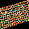 Rainbow Imperial Jasper Gemstone Hexagon 8MM Loose Beads (D725)