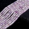 Natural Kunzite Gemstone Grade AAA Micro Faceted Rondelle 4X2MM Loose Beads (P115)