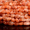 Natural Rainbow Lattice Sunstone Lepidocrocite Gemstone Stick Pebble Chip 6-8MM Loose Beads (D715)