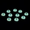 Turquoise Gemstone Large Hole Beads Rondelle Donut 14MM BULK LOT 2,6,12,24,50 Beads (80021207-S62)