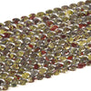 Natural Dragon Blood Stone Gemstone Micro Faceted Oval 11X7MM Loose Beads 7.5 inch Half Strand (80021493-D718)