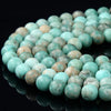 Matte Chrysoprase Gemstone 8MM Round Loose Beads (D415)