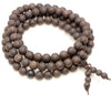 6mm 108PCS Natural Matte Ebony Black Sandalwood Prayer Buddha Mala Meditation Beads Round Loose Beads BULK LOT (80005379-400)