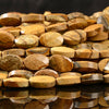Natural Picture Jasper Gemstone Micro Faceted Oval 11X7MM Loose Beads 7.5 inch Half Strand (80021478-D718)